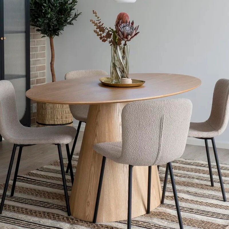 House Nordic Bolton ovaali ruokapöytä 160x90 cm saarni